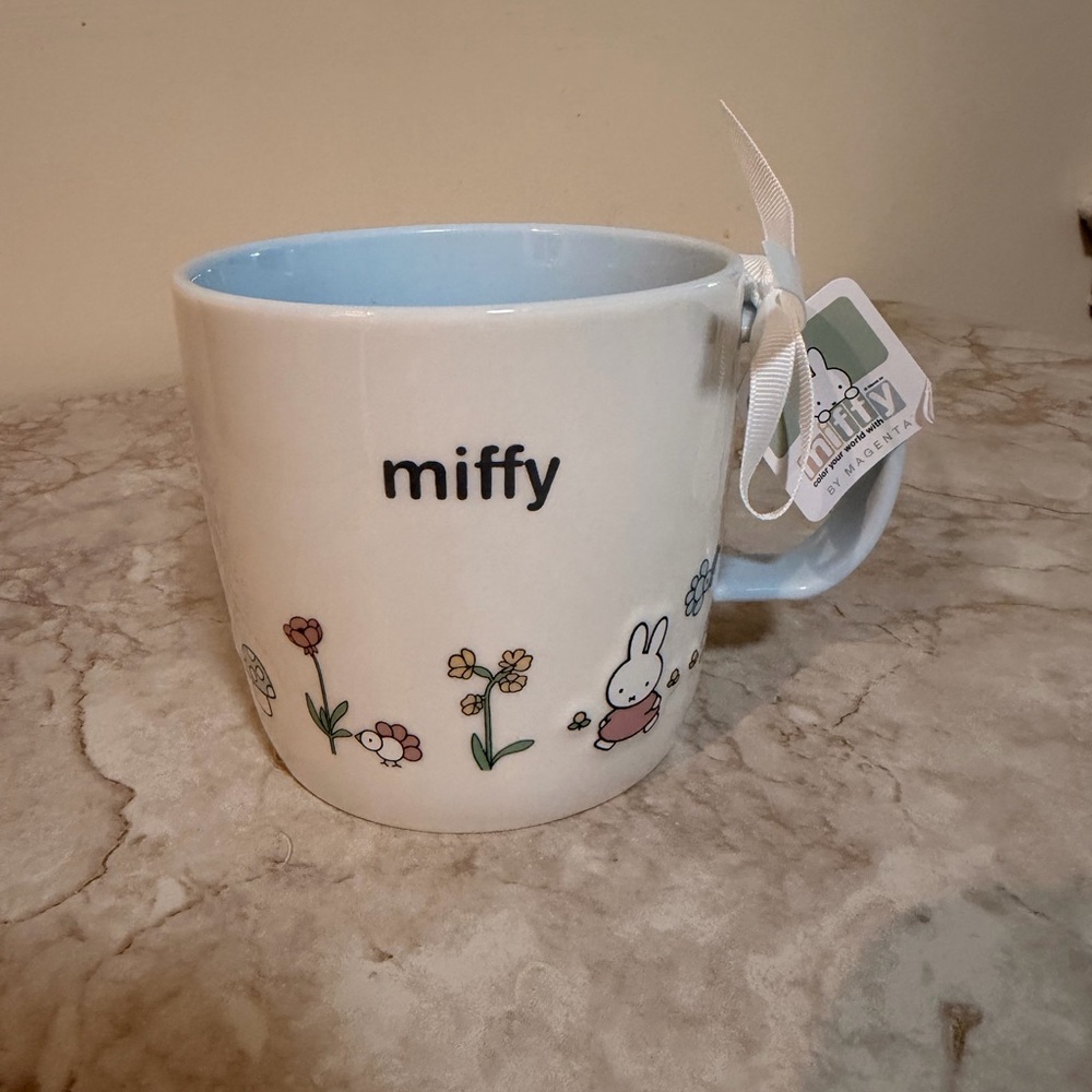 Miffy White and Blue Mug